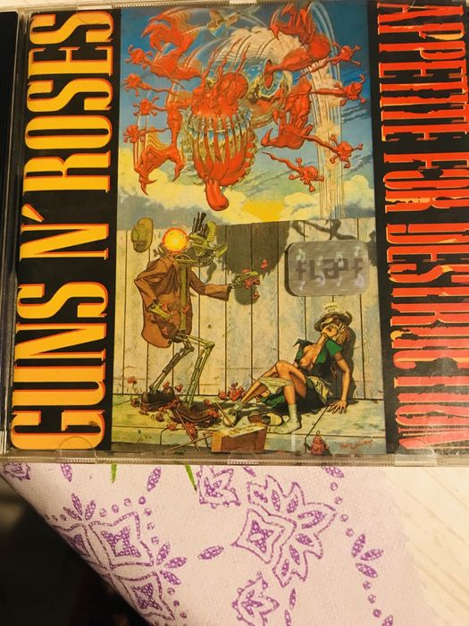CD GUNS And Roses Apetite for destrution