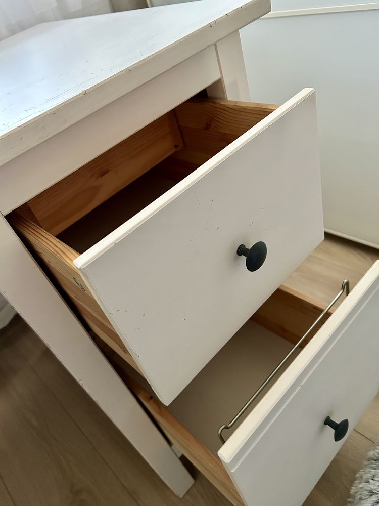 Biurko Ikea Hemnes 155x65 białe