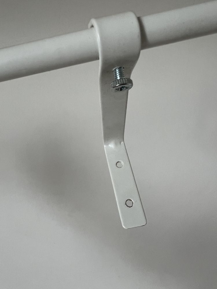 Szyna karnisz do zaslonki 80 cm IKEA irja biały klasyczny
