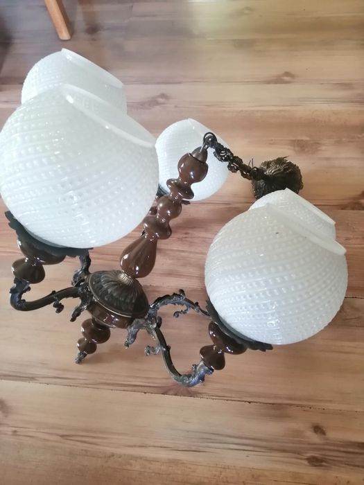 Lampa wisząca i kinkiet