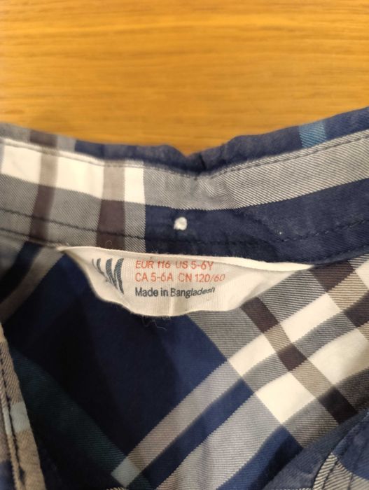 Koszula chłopięca 116 HM