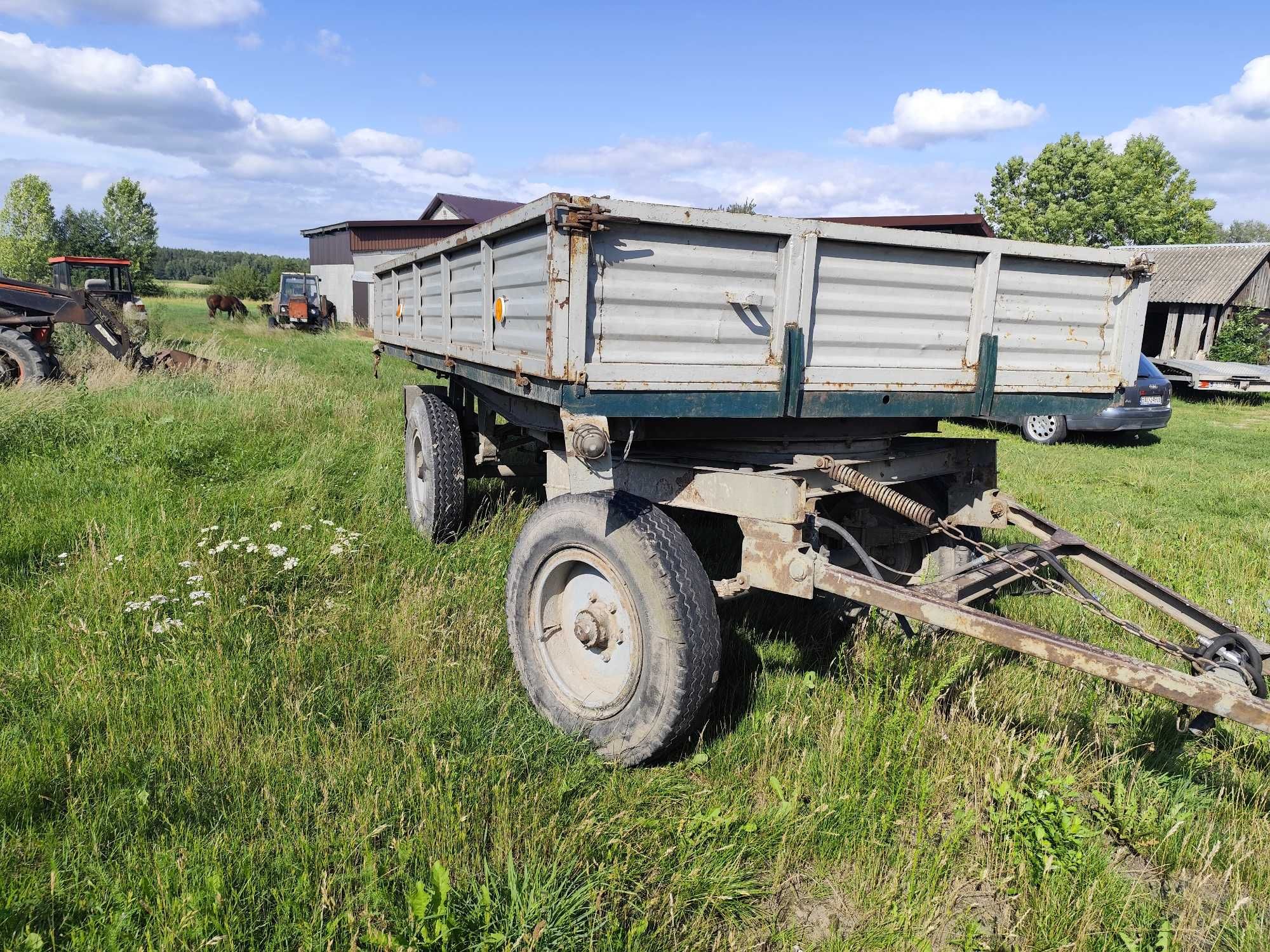 Przyczepa Autosan D47 wywritka