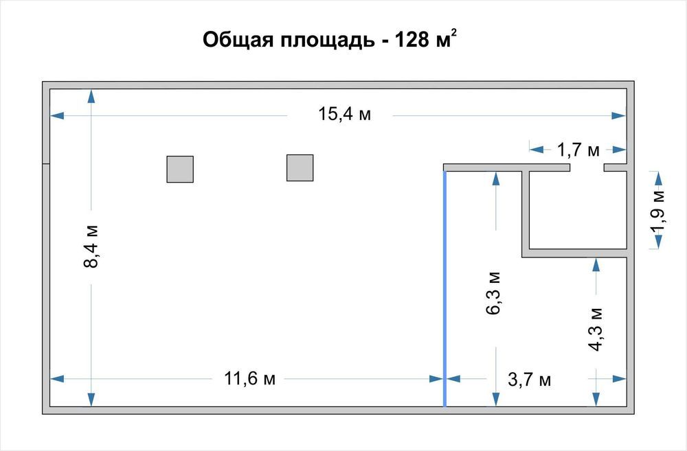 Аренда 128 м2 под АВТОНОМНЫЙ офис на 2-м этаже в районе ЮЖД