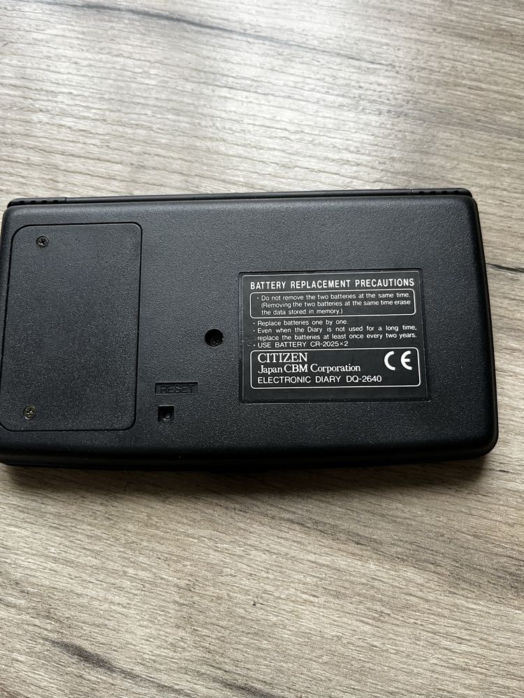 Elektroniczny notes - dwie sztuki