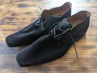Czarne buty męskie firmy Nord