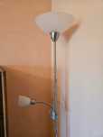 Lampa wolnostojąca dwukloszowa ok. 170cm