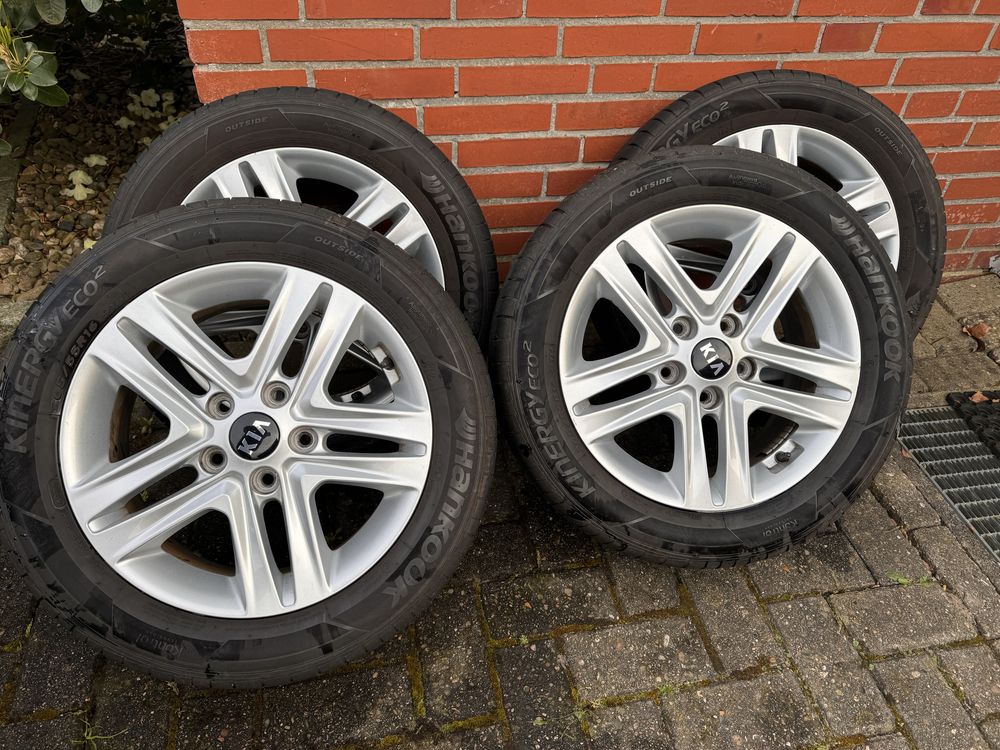 KIA CEED koła letnie felgi aluminiowe 205/55R16 16” idealne  5x114