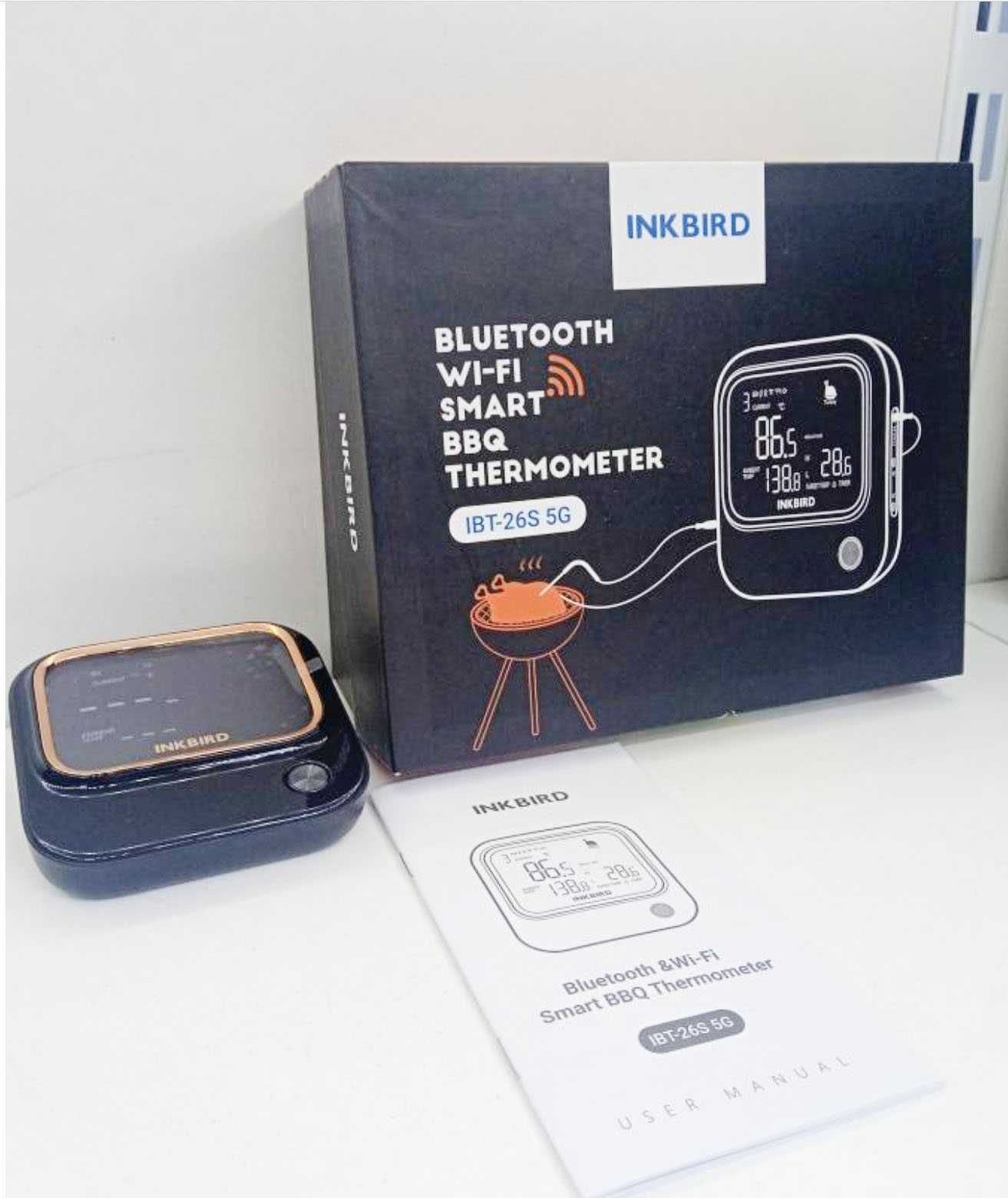 BBQ термометр Inkbird IBT-26S 5G цифровий із Bluetooth та Wi-Fi