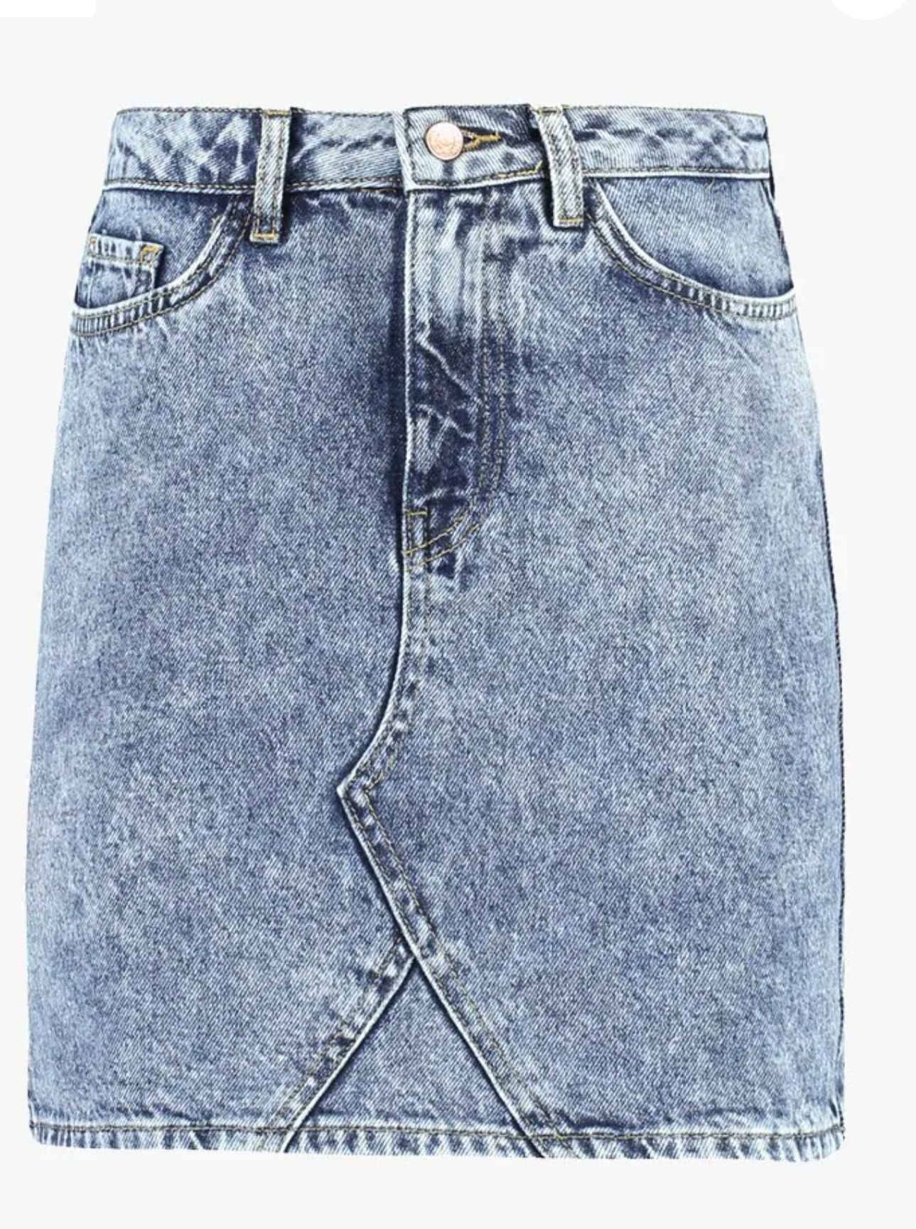 New Look nowa jeansowa spódnica z efektem sprania rozmiar L/XL