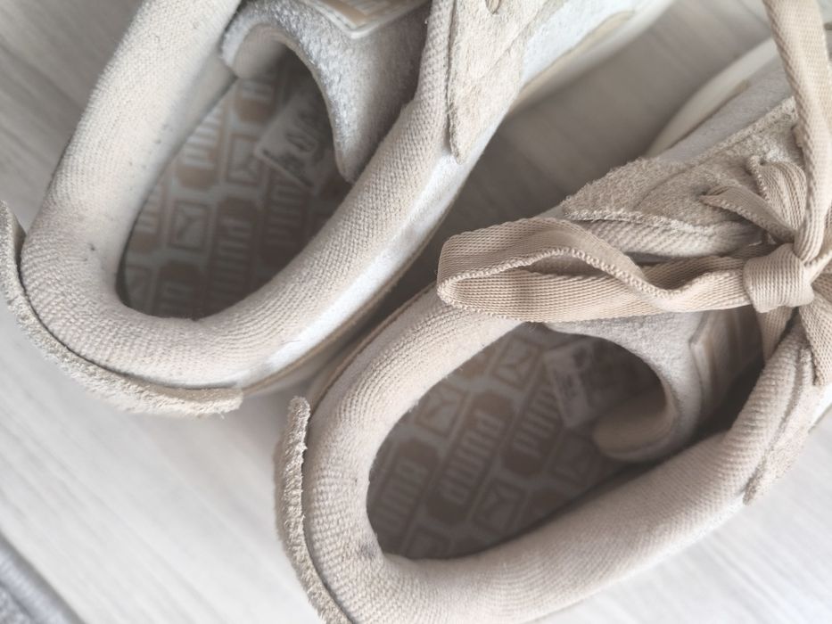 Buty sportowe sneakersy Puma beżowe kremowe rozmiar 39