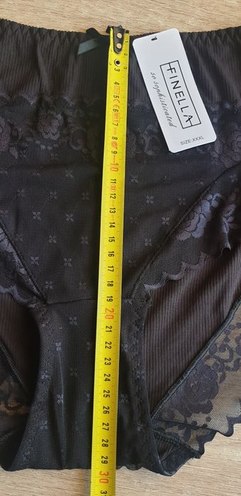 4×Damskie majtki figi z wysokim stanem 3 XL