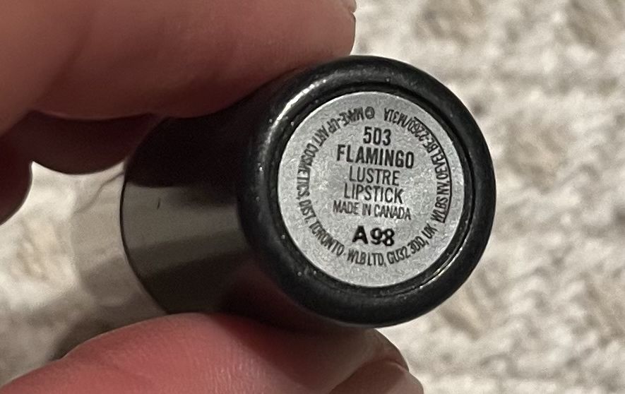 Mac Lustre Lipstick Flamingo 503 szminka pomadka do ust