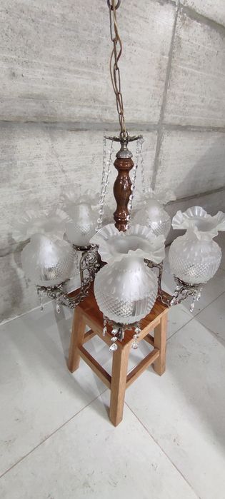 Candeeiro vintage antigo