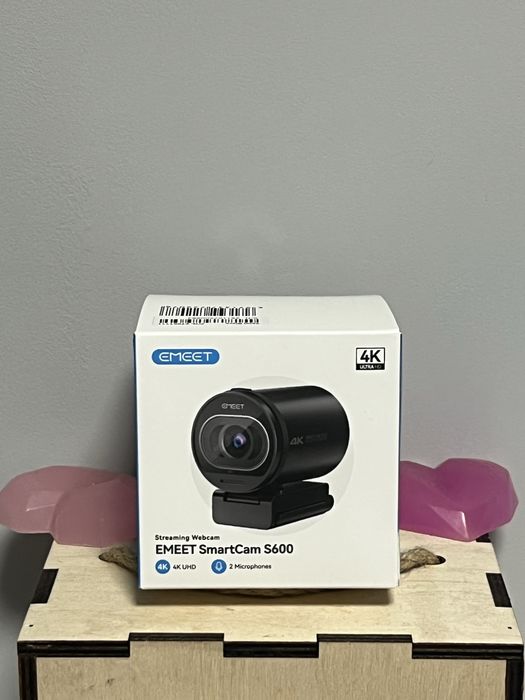 Камера для стрімінгу EMEET S600 4K Ultra HD