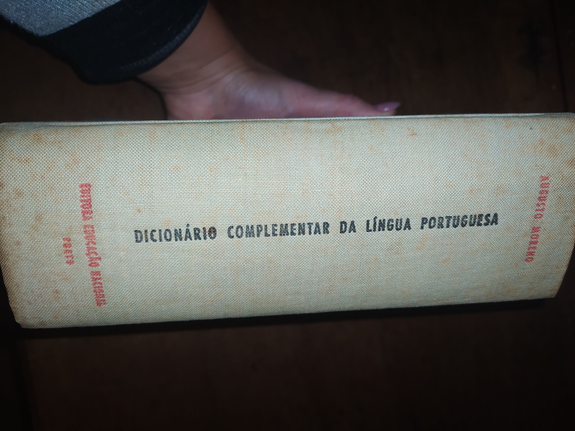 Dicionário complementar da língua portuguesa