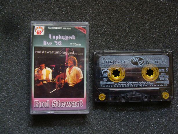 Kaseta magnetofonowa Rod Stewart Unplugged: live '93
