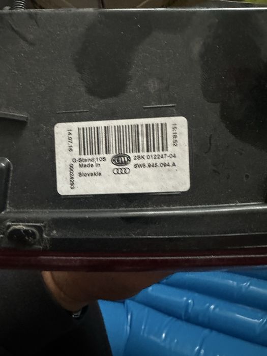 Lampy tyl audi a4 b9