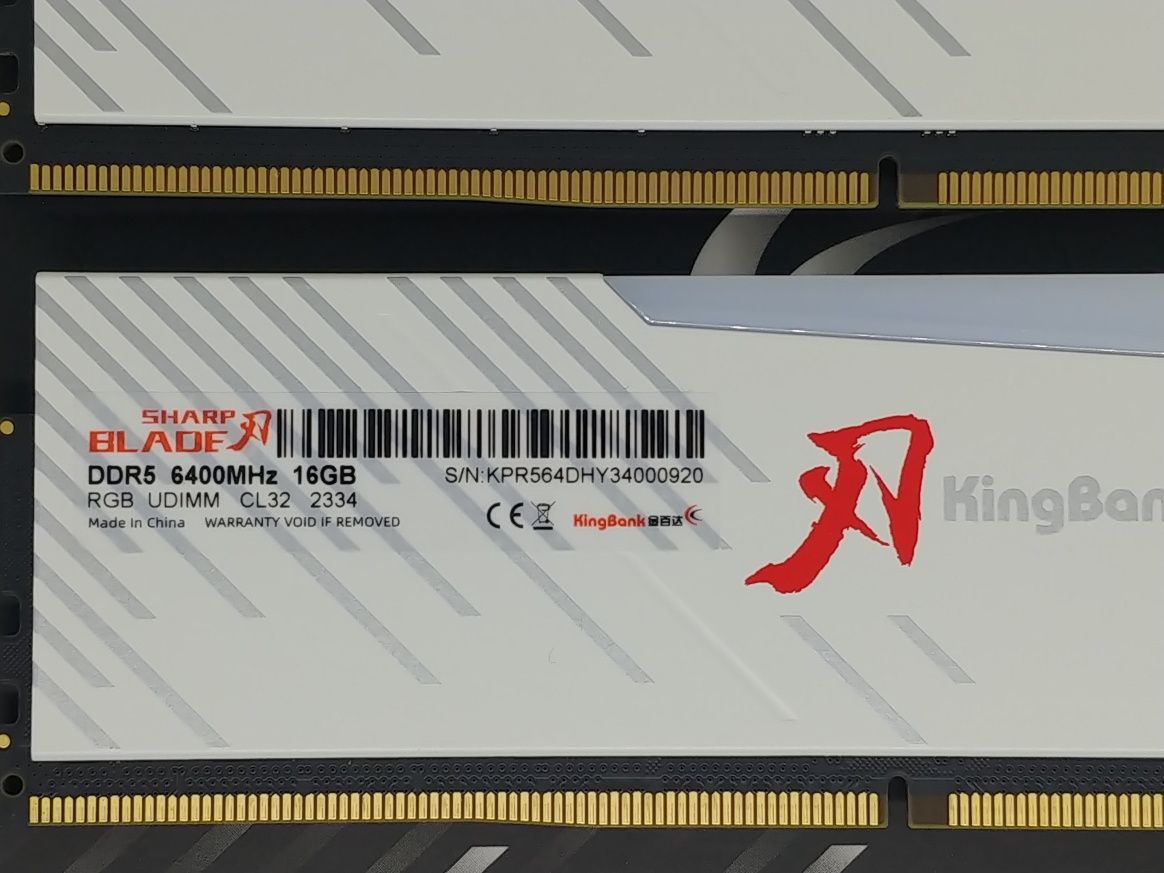 Kingbank  DDR5 32GB (2*16GB) Hynix