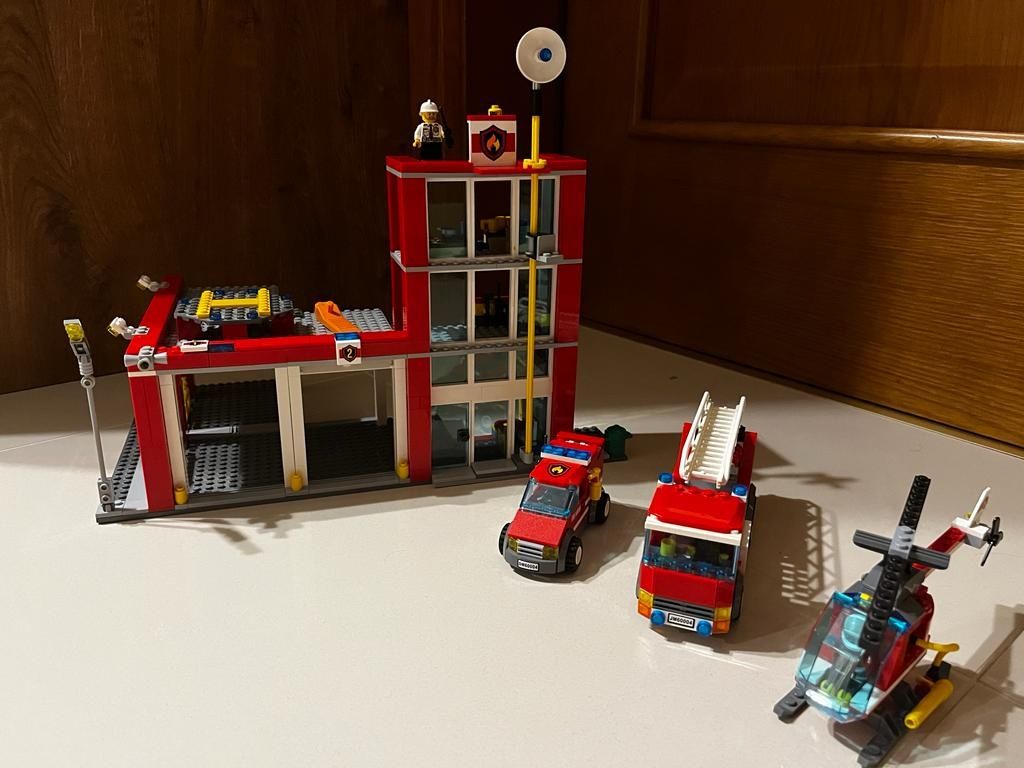 Lego remiza strażacka 60004