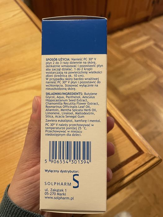Olejek przeciwko odleżynom PC 30V, nowe