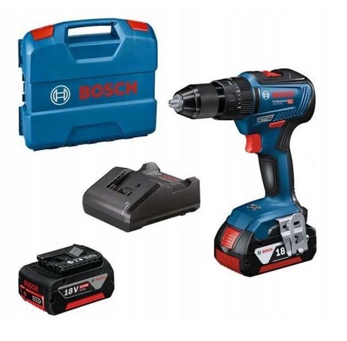 Wiertarko-wkrętarka udarowa Bosch GSB 18V-55