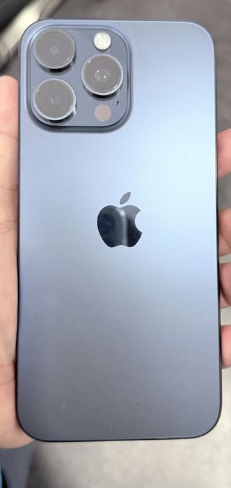 Iphone 15 PRO MAX 512 gb Titanium Blue completo c/ caixa Bateria a 82%