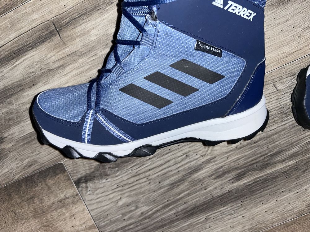 Kozaki kozaczki Adidas adisnow terrex r.34 wkł.22cm śniegowce zima