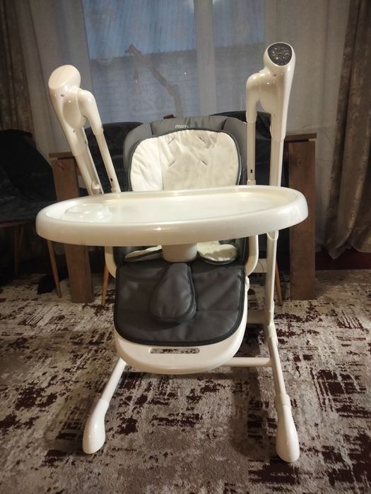 Стілець - гойдалка 3 в 1 Mioobaby Jazz Grey