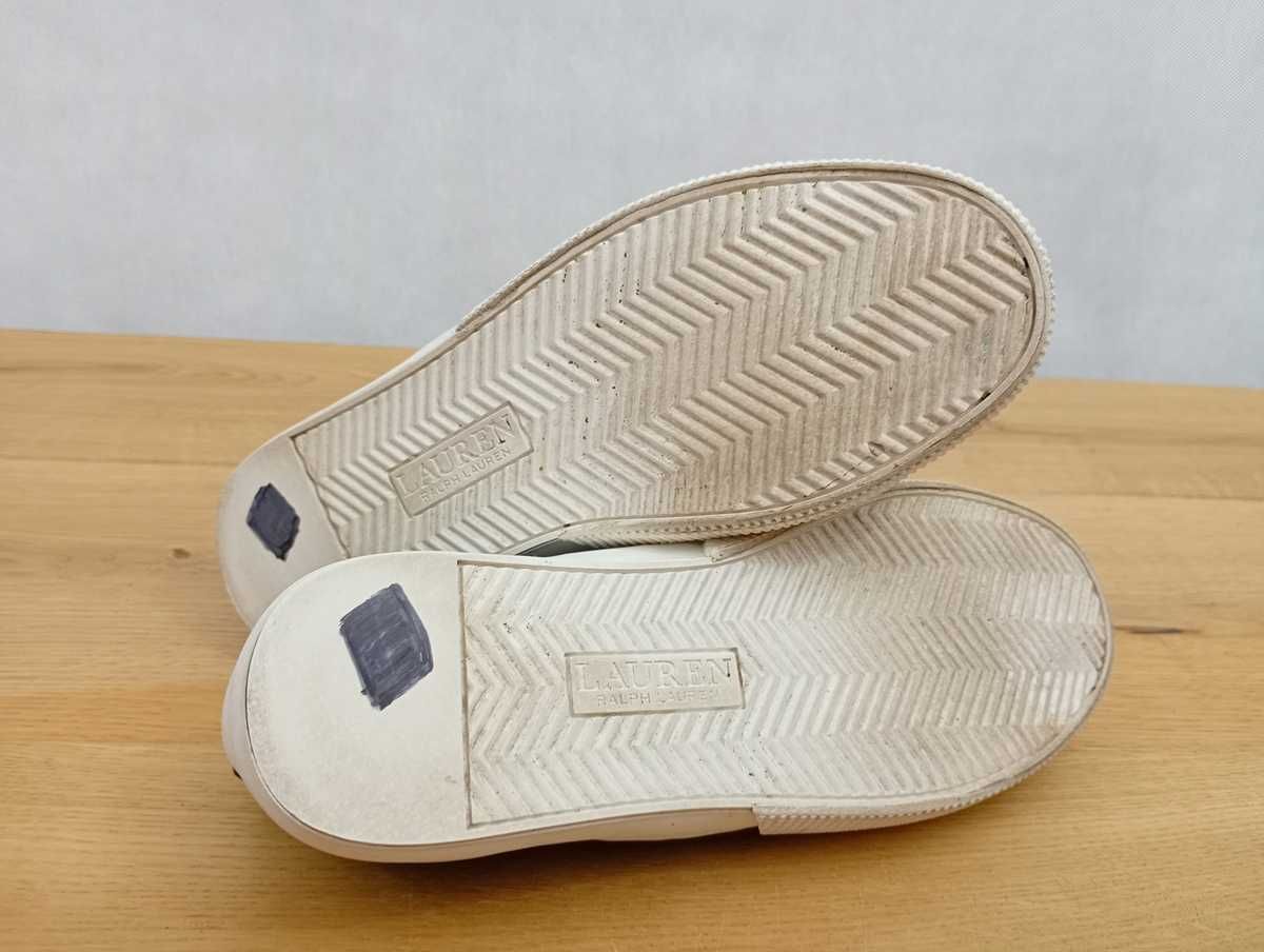 Sneakersy Ralph Lauren, Janson II, trampki, skóra, rozmiar 36,5