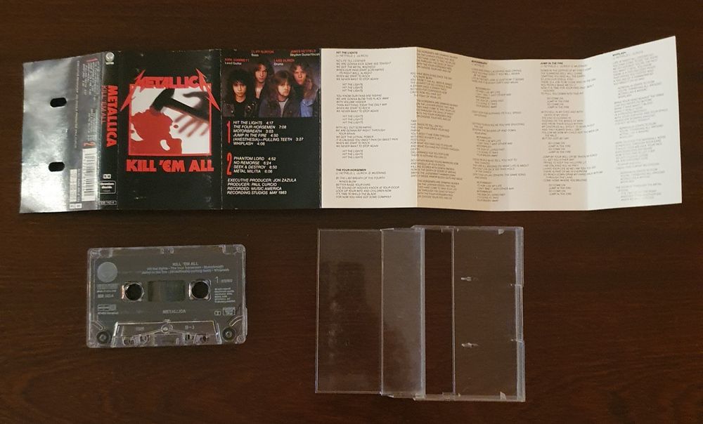 Metallica 7 Cassetes