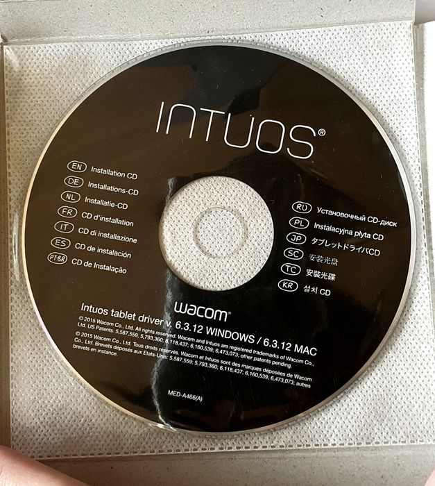 Wacom Intuos comic розмір M графічний планшет