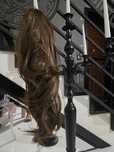 kucyk na spince ciemny lodowy blond 55cm