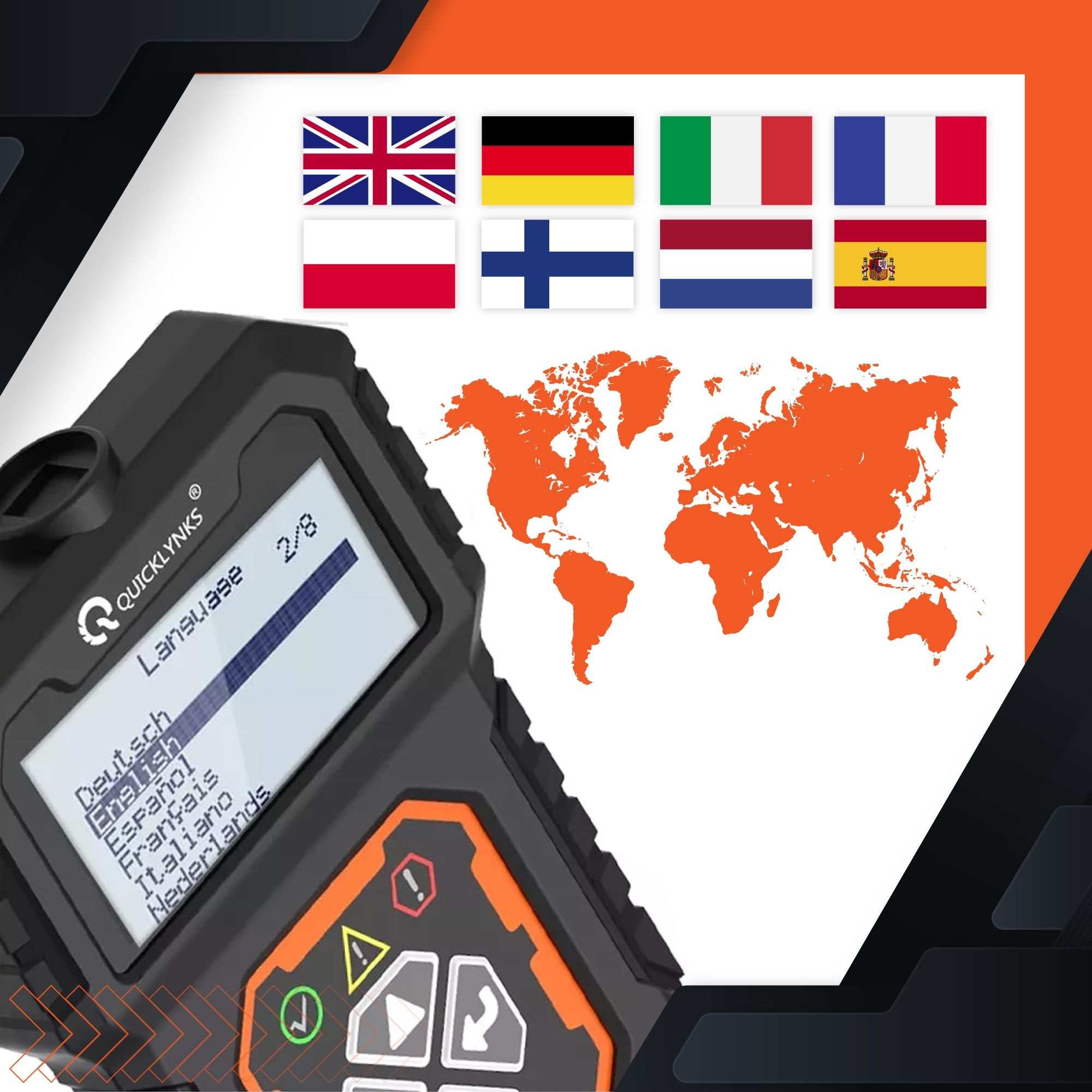 Interfejs Diagnostyczny Tester Obd2 Język Polski Skaner Tester obd2 pl