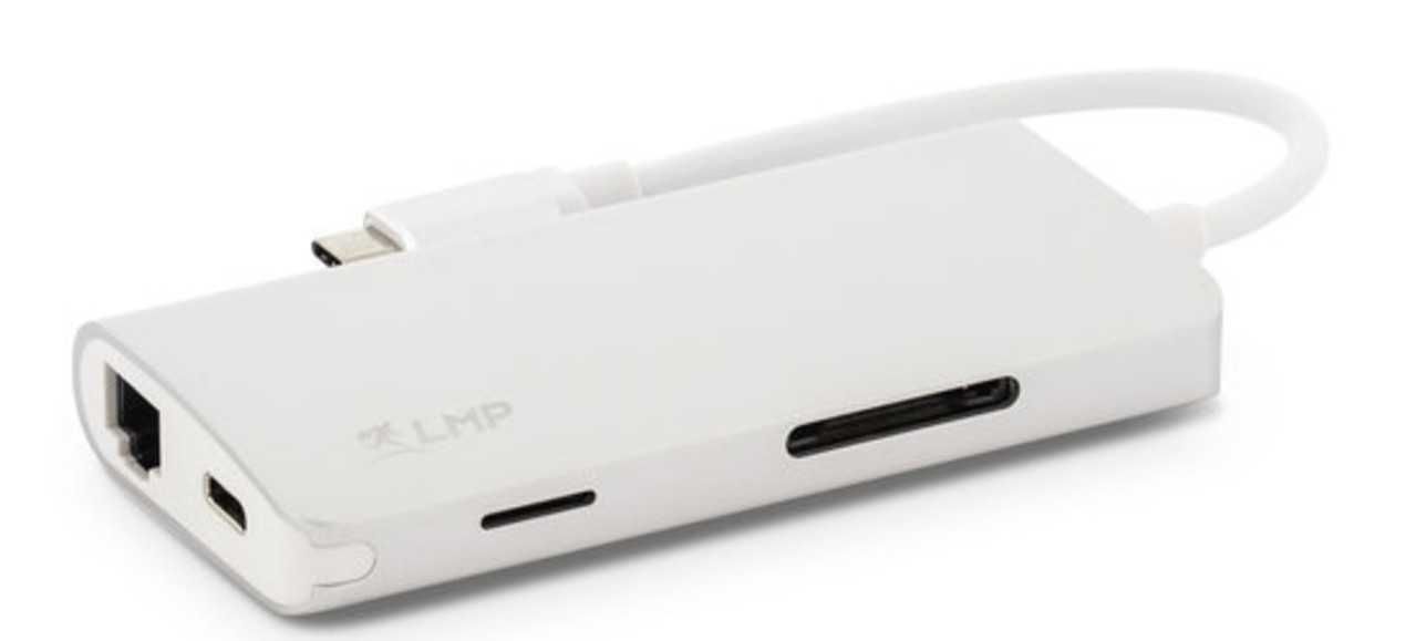 LMP USB-C Video Hub 5 Port, HDMI, 3x USB 3.0 - Silver