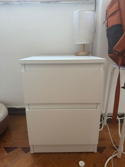 Cómoda 2 gavetas, branca IKEA KULLEN