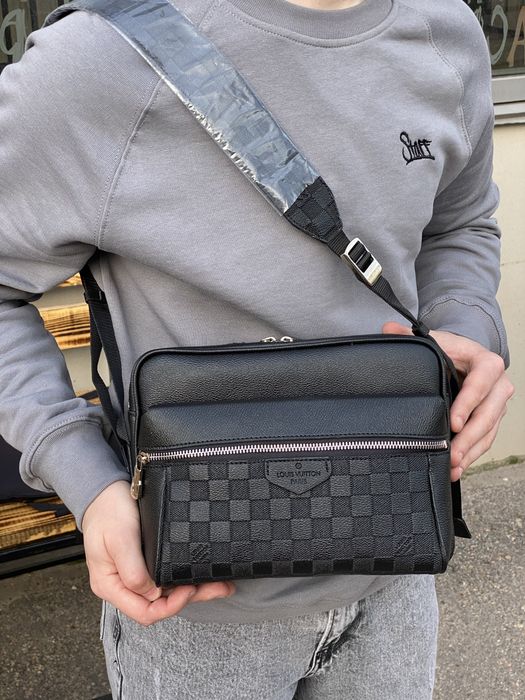 Чоловіча сумка Louis Vuitton мужская сумка барсетка мессенджер клатч