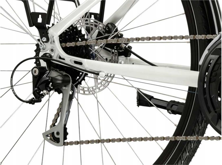 BLACK FRIDAY! Kross Trans 8.0 Damski 19” 28” Perłowy