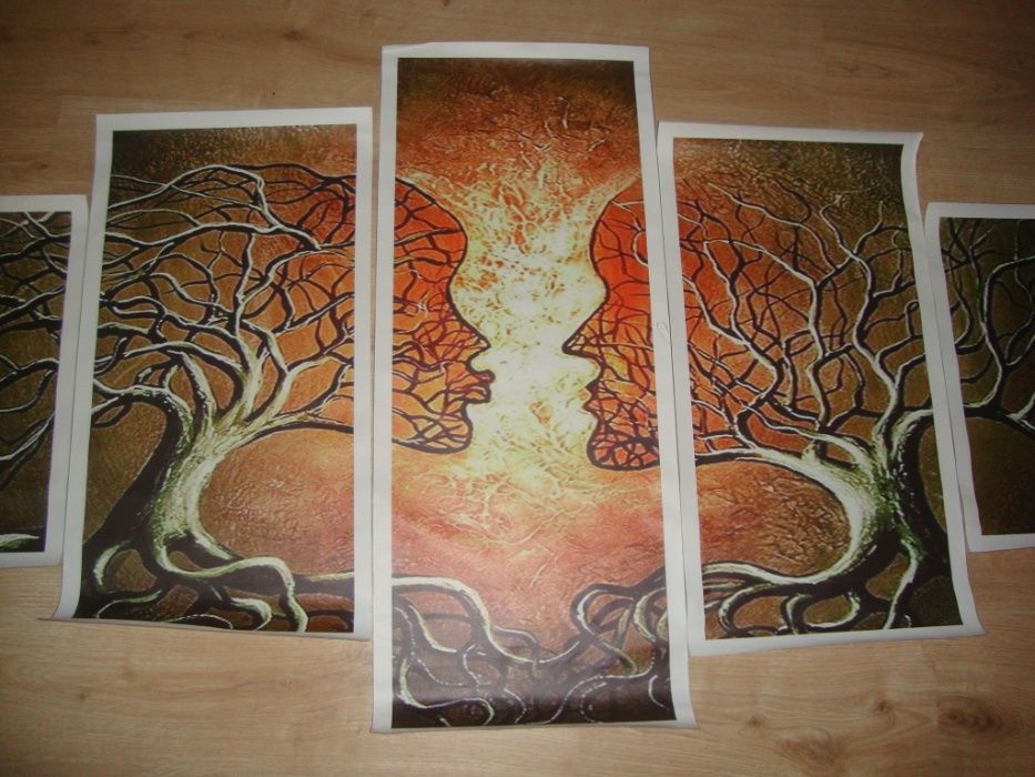 Canvas Painting – 5 Panels (New)64564385526274121