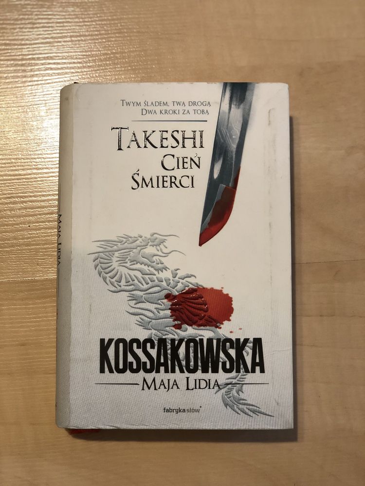 książka Takeshi cień śmierci Maja Lidia Kossakowska