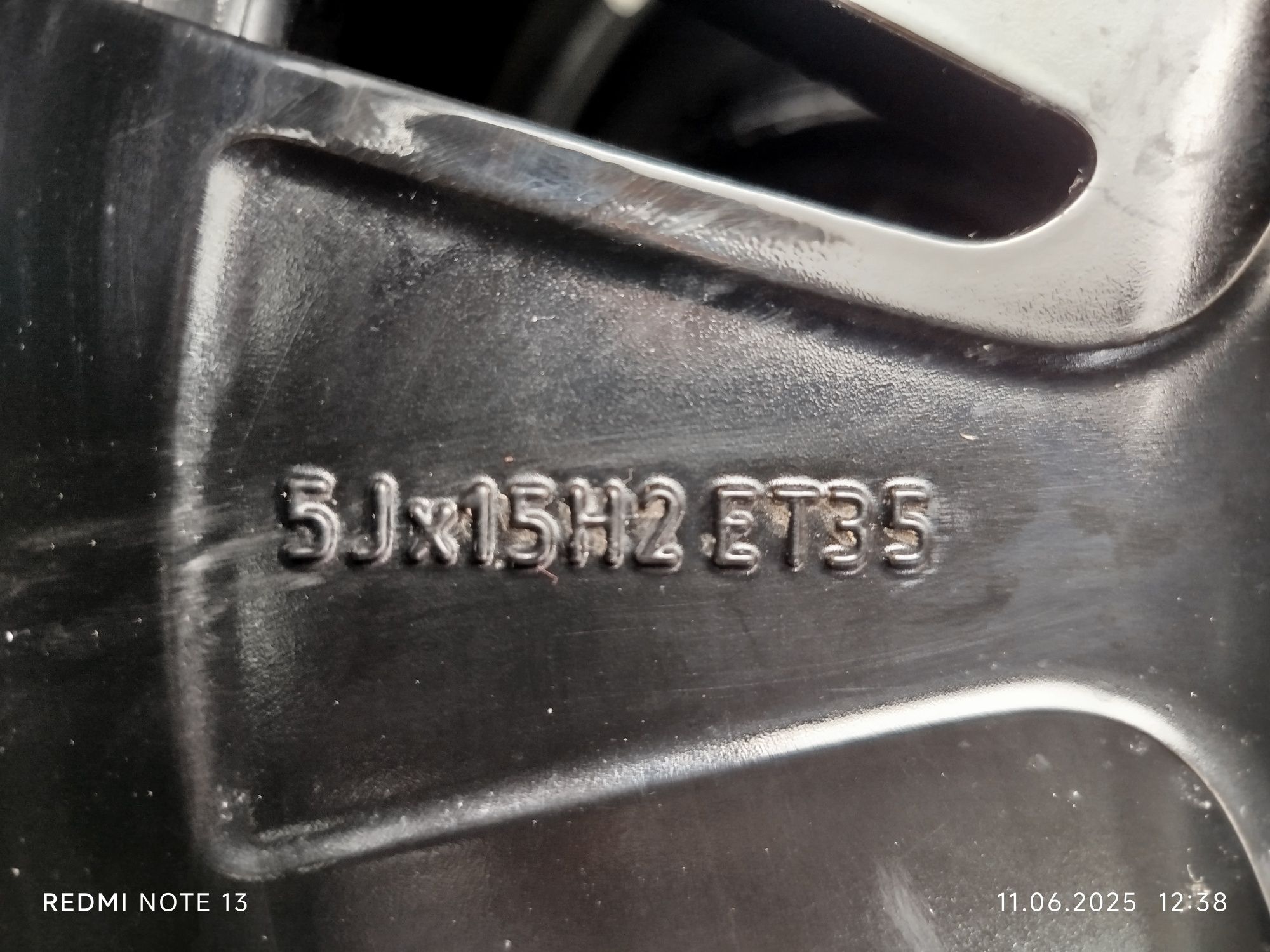 Komplet Felg Aluminiowych VW Up 15cali(4x100,ET35)