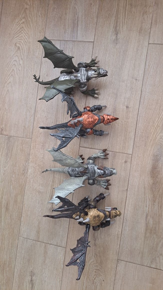 Smoki Lego Mega Bloks Dragons Metal Ages