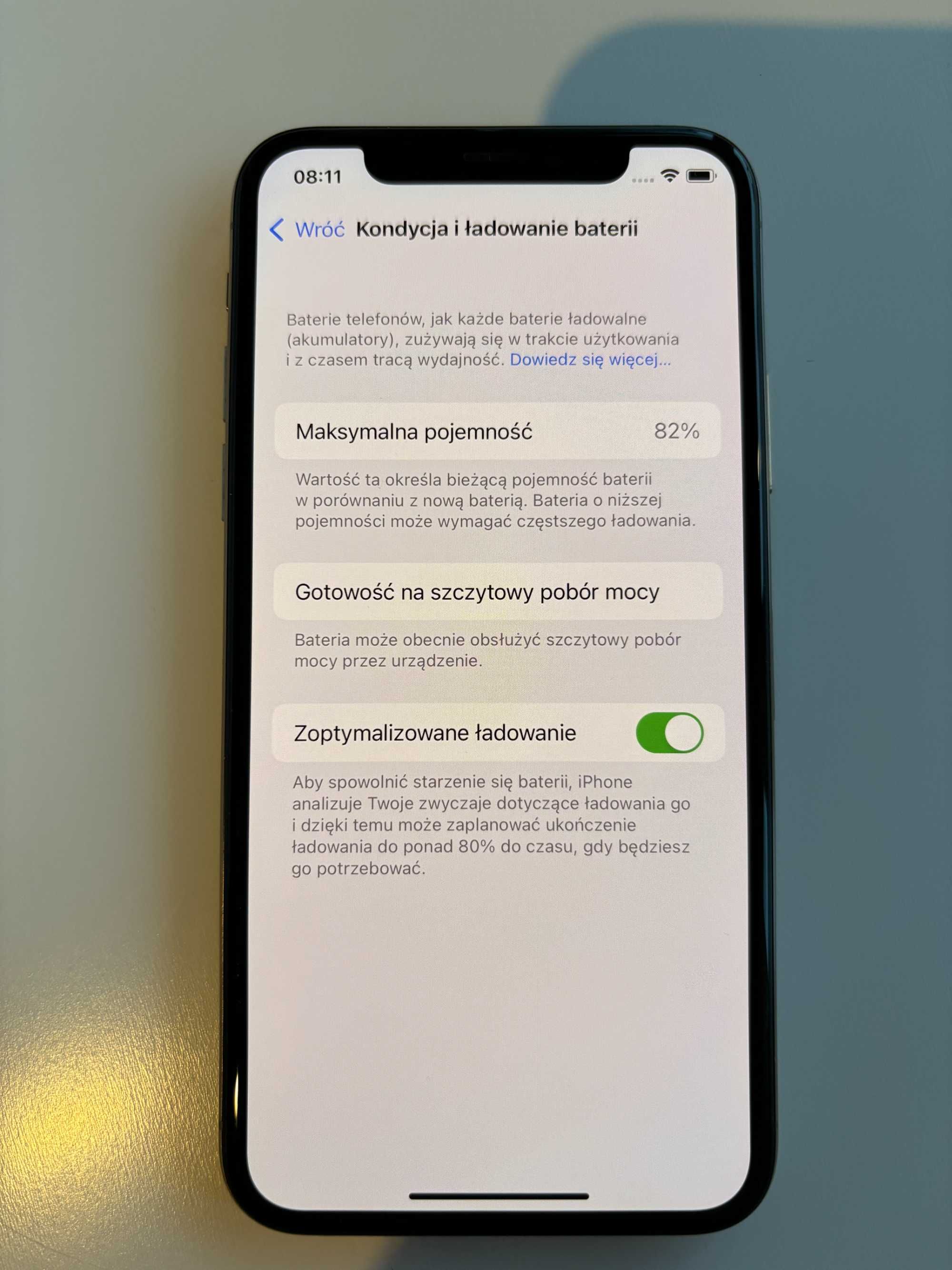 iPhone XS 64GB gold złoty