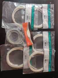 Патч-корд 3м, UTP, cat.5e, RJ45, мідь, сірий, LSZH, Panduit NetKey NK5