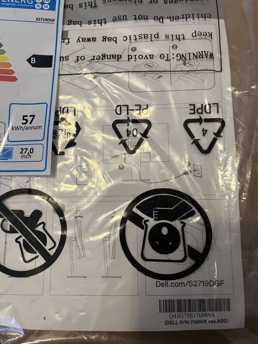 Монітор Dell S2719DGF (210-AQVP) в новому стані