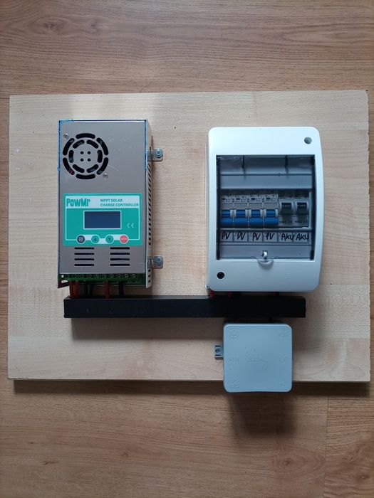 Regulator MPPT 60A Fotowoltaika Off Grid Zestaw 12V 24V 36V 48V