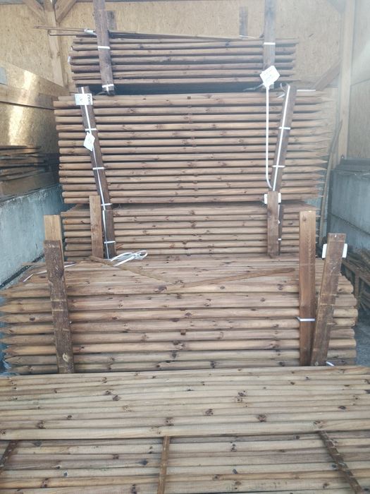 Palik, pal 250cm zaostrzony do drzewek. Średnica 5 i 6cm, impregnowany