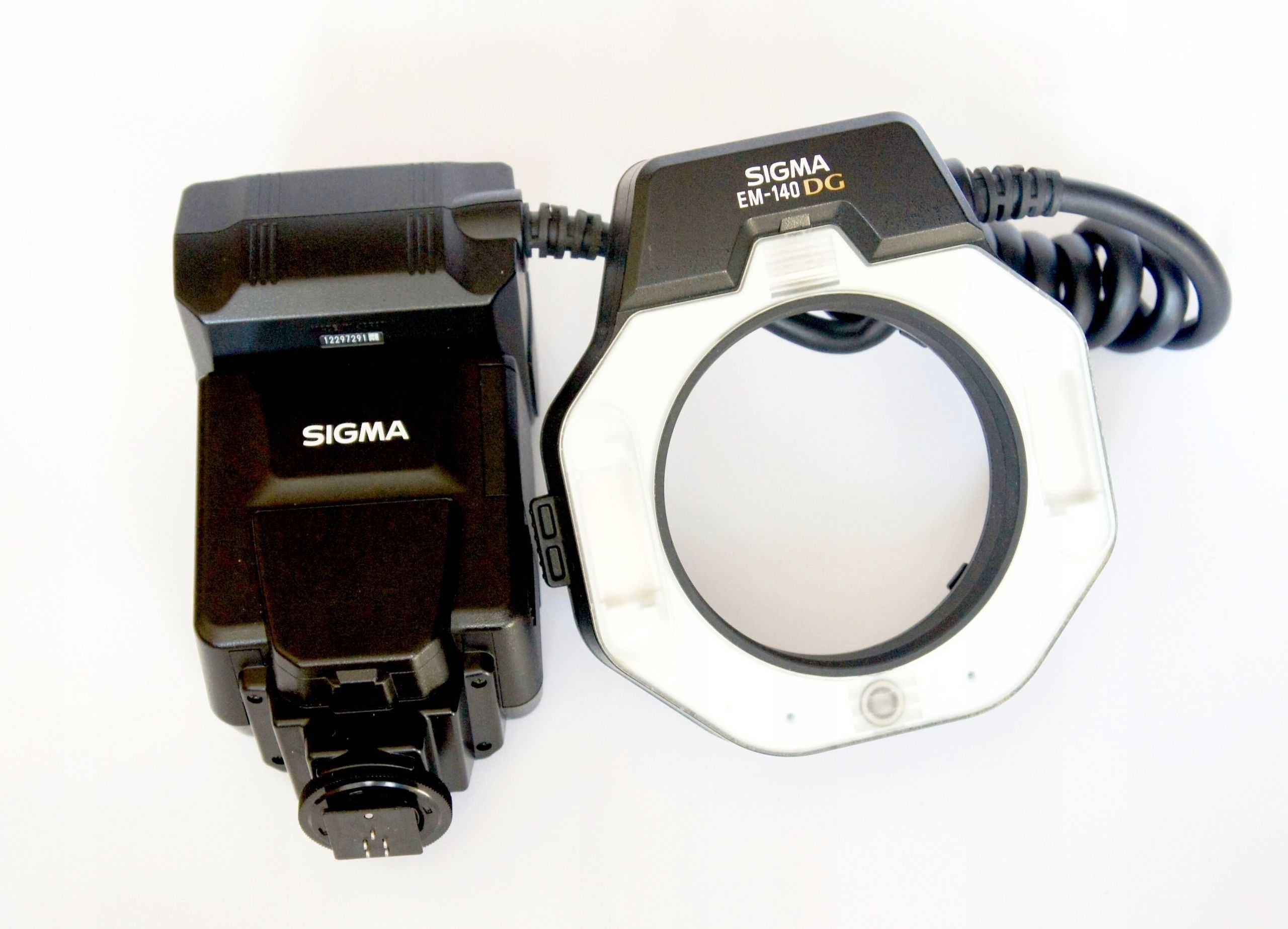 Sigma EM-140 DG Macro Flash - lampa błyskowa do Canon idealny stan