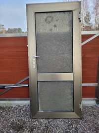 Drzwi zewnętrzne aluminiowe 95x205