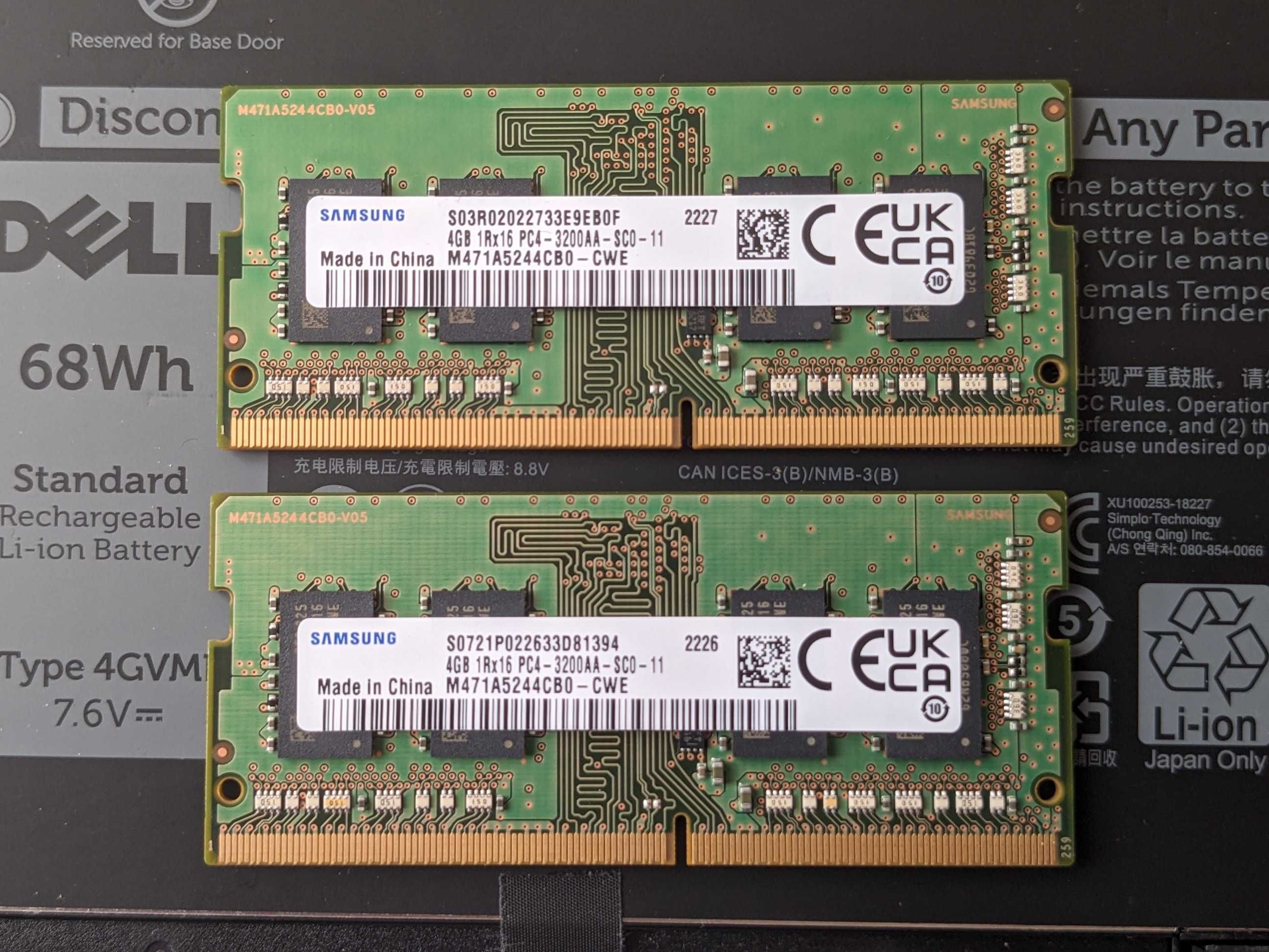 Для ноутбука SO-DIMM DDR4 ОЗУ 8/16 GB 2400/2666/3200