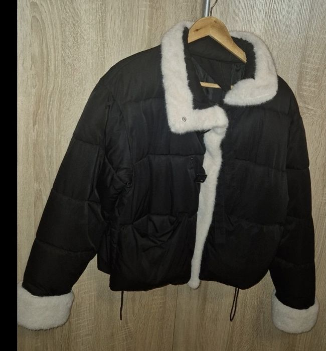 Ciepły płaszcz damski